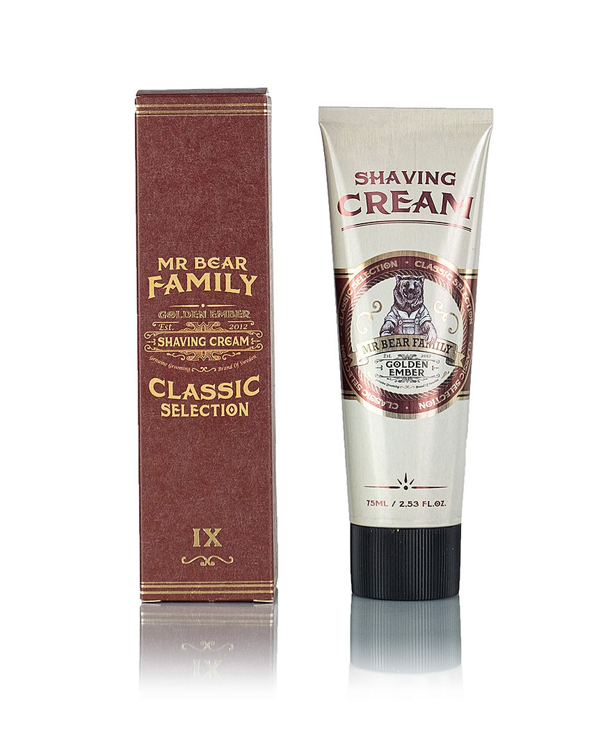 Mr. Bear Family Shaving Cream Golden Ember 75 ml
