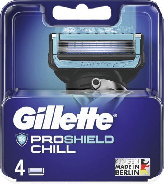 Gillette Proshield Chill Rasierklingen 4er Pack