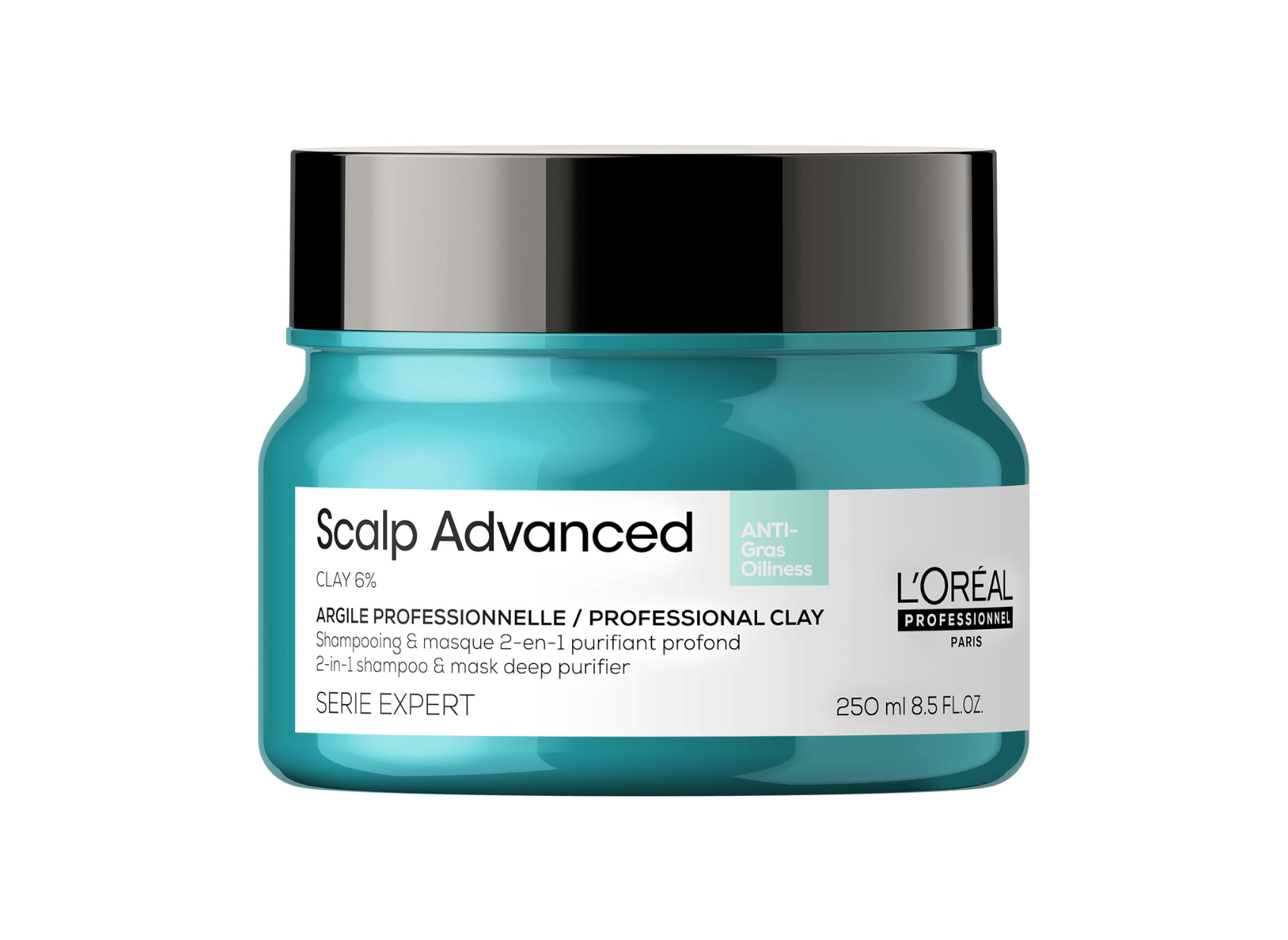 L'Oreal Serie Expert Scalp Advanced Anti-Oiliness 2in1 Deep Purifier Clay 250 ml