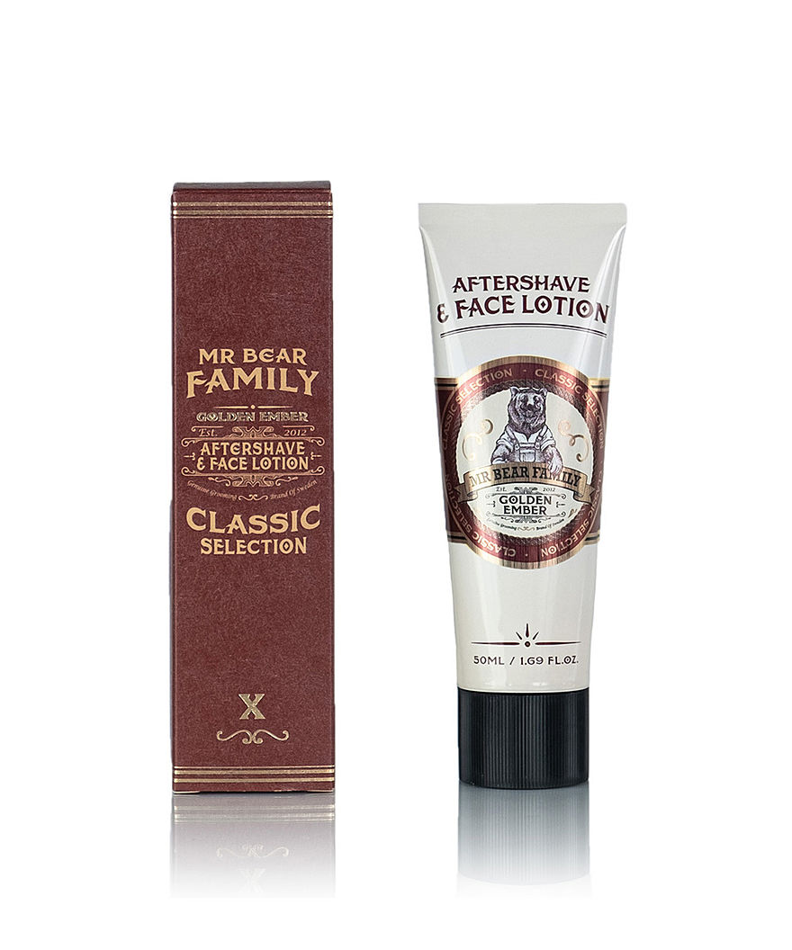 Mr. Bear Family Golden Ember Aftershave & Face Lotion 50 ml
