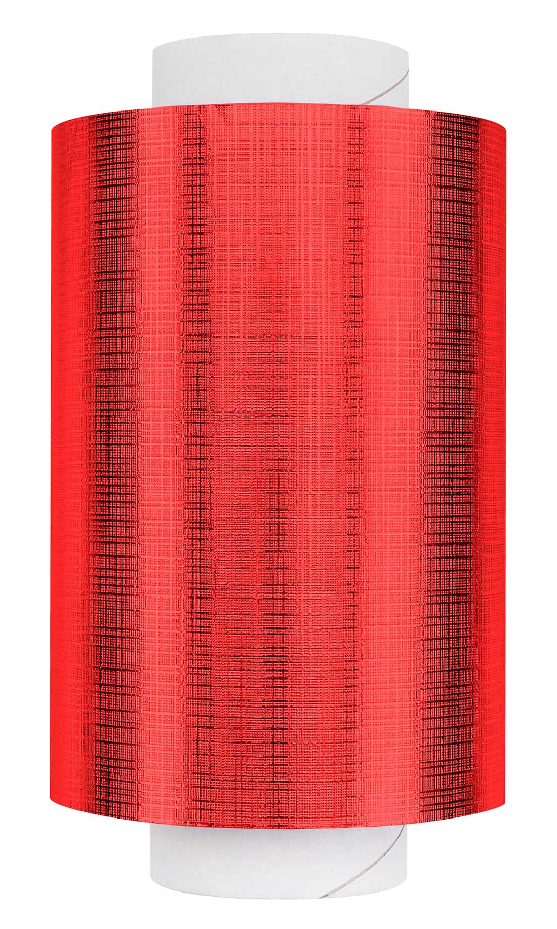 Strähnen-Alufolie Haarfolie Super-Plus rot geprägt 12 cm x 100 m Stärke 15 µ