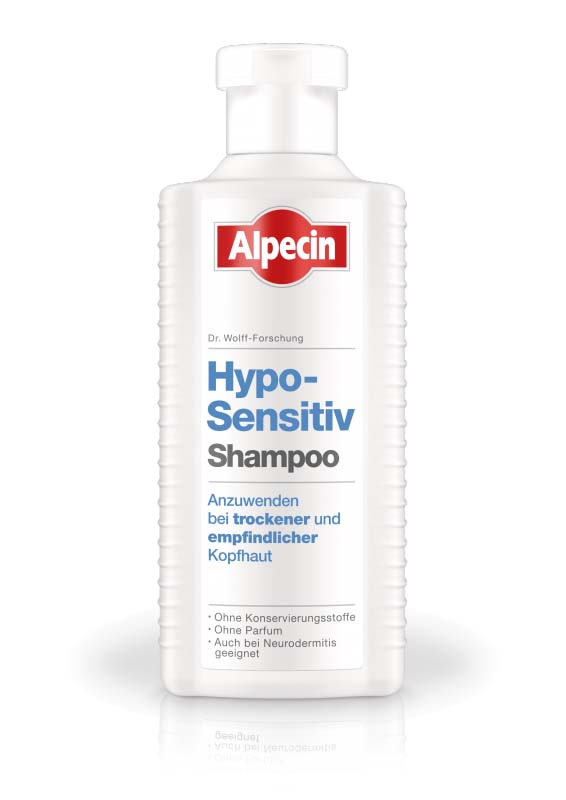 Alpecin Hypo-Sensitiv Shampoo für trockener empfindlicher Kopfhaut 250 ml
