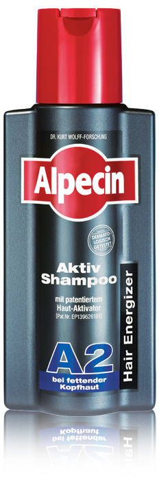 Alpecin Aktiv Shampoo A2 für fettende Kopfhaut 250 ml