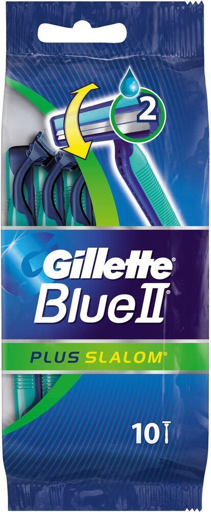 Gillette Blue2 Plus Slalom Einwegrasierer 10er Pack