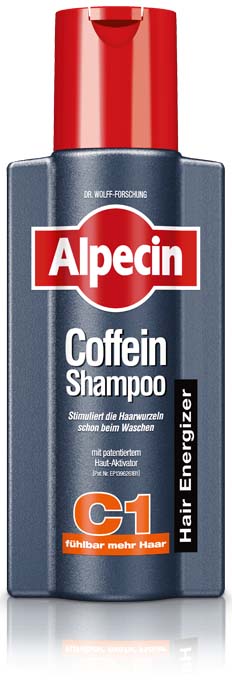 Alpecin Coffein-Shampoo C1 stimuliert die Haarwurzeln 75 ml