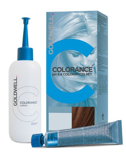 Goldwell Colorance Haarfarbe dunkelblond 6 N PH 6,8 SET: TUBE 30 ml, LOTION 60 ml 90 ml