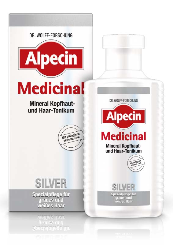 Alpecin Medicinal SILVER für graues und weißes Haar 200 ml
